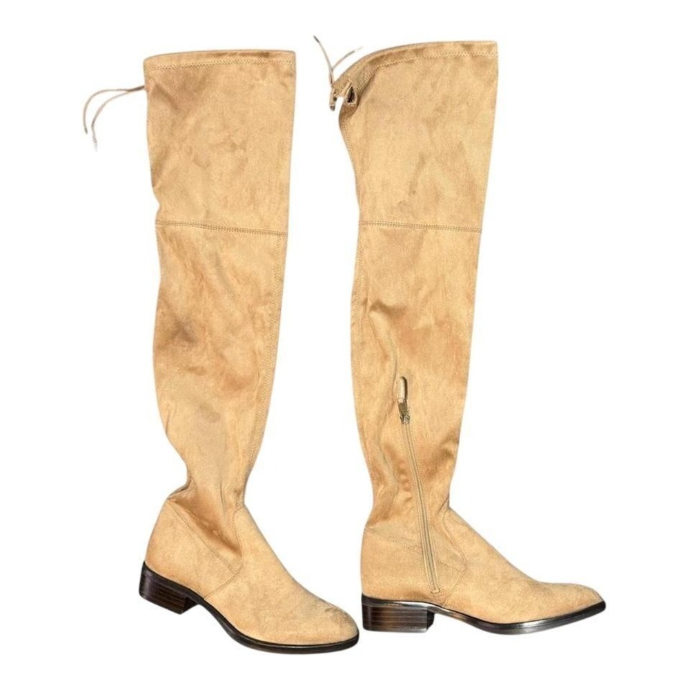 Sam Edelman Tan Suede Over the Knee‎ Boots Size 5.5 Thigh High Boots